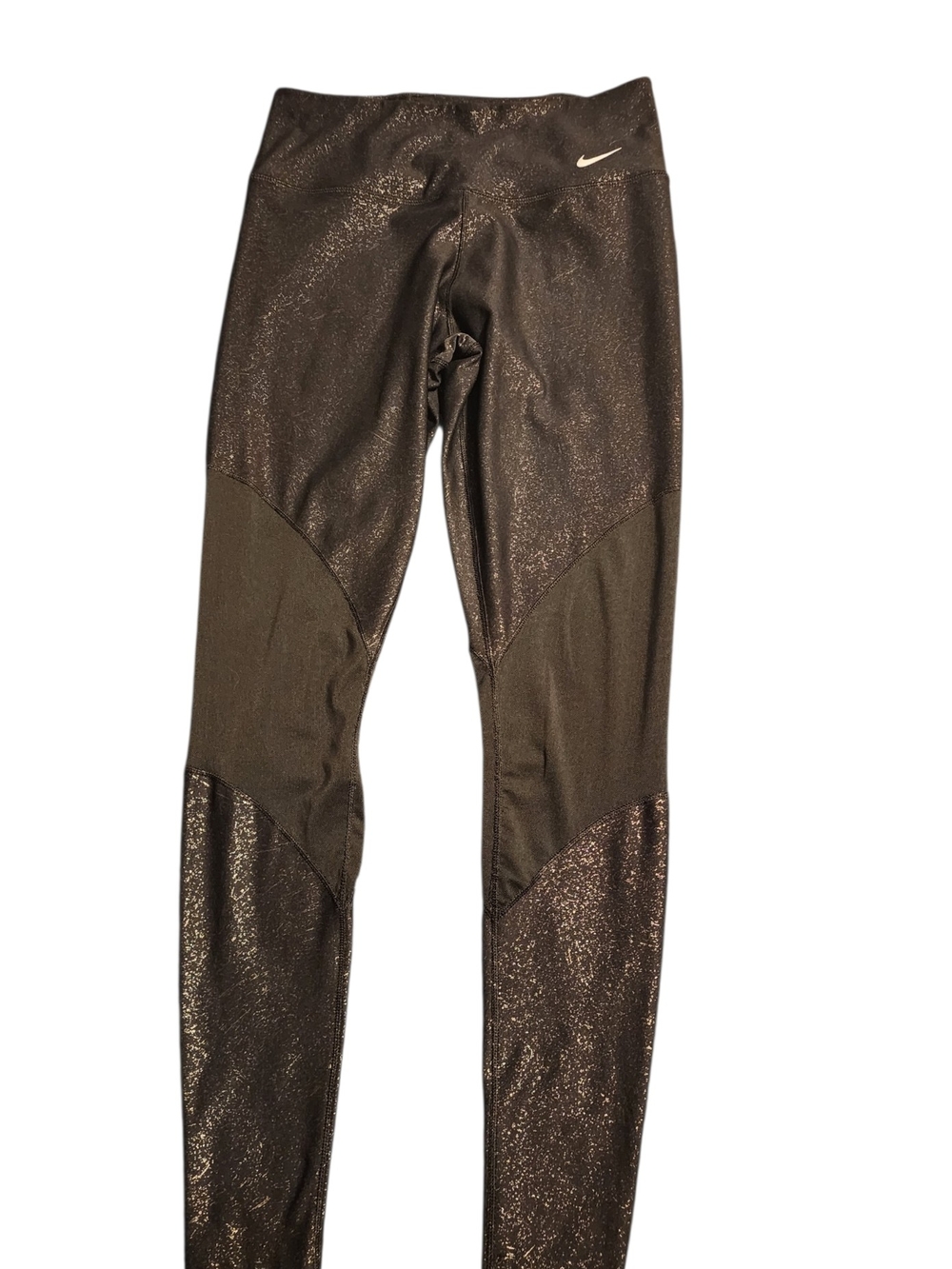 Nike Black Dri-FIT Reflective Print Leggings